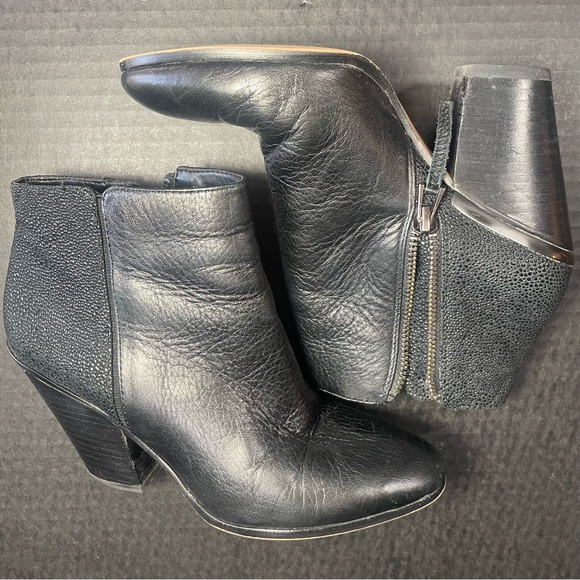 Dolce Vita Black Ankle Boots 5.5M - Picture 10 of 12